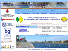 Tablet Screenshot of nats2010.saradioyachting.org.au